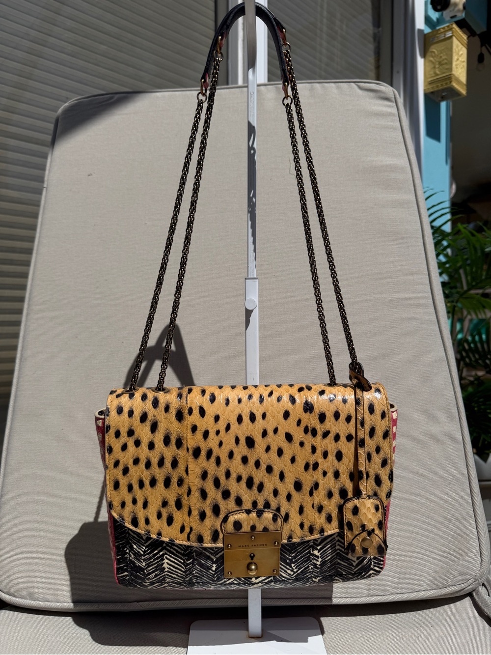 Marc Jacobs Rare Runway Fall 2013 Mini Polly Crossbody Python Elaphe Bag - Picture 6 of 16